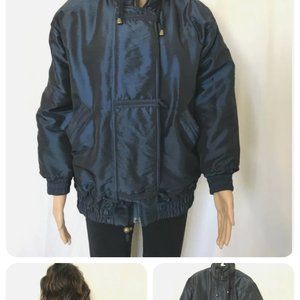 Woman's Navy Blue Coat - P.A. Originals * Size Small